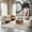 Beige, variant on Safavieh Arizona 5'-0" X 8'-0" Polyester Power Loomed Rug In Sage / Rust