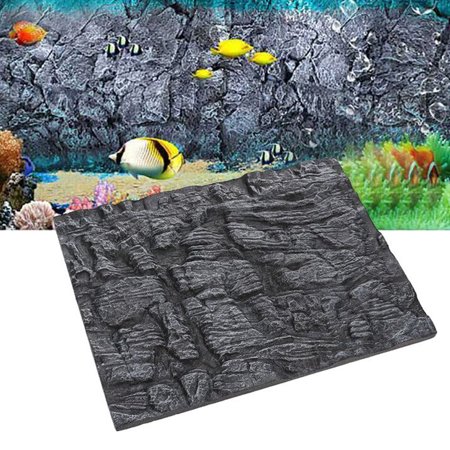 3d Foam Rock Reptile Stone Aquarium Fish Tank Background Backdrop