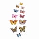 thumbnail image 3 of Pegatinas de pared de mariposas que brillan en la oscuridad, coloridos imanes de mariposas 3D, calcomanías de pared de doble capa, mariposas luminosas, manualidades de arte de pared extraíbles para, 3 of 3