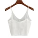 thumbnail image 2 of Guardurnaity Top corto de punto para mujer a la moda, Tops cortos sin mangas de algodón, lencería, ropa interior, ropa de calle, chaleco, camiseta Prendas para la parte del cuerpo blanco Guardurnaity AP000157-01B, 2 of 6