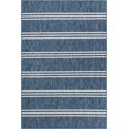 thumbnail image 2 of Rugs.com Jill Zarin Outdoor Collection Rug – 6' x 9' Blue Flatweave Rug Perfect For Bedrooms, Dining Rooms, Living Rooms, 2 of 9