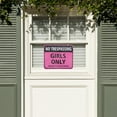 thumbnail image 2 of BRIGHTFUFU Only Sign PVC Cute Bedroom Decor for Girls Room Dorm Room Decorations and Toddler Girls Warning Sign, 2 of 8