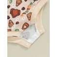 thumbnail image 6 of Bmnmsl Baby Thanksgiving Clothes Sweatshirts Rompers Turkey Letter Pumpkin Pie Long Sleeve Toddler Fall Clothes, 6 of 6