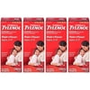 TYLENOL Children's Pain & Fever Relief, Cherry Blast Liquid, 4 oz (Pack of 4)