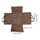 thumbnail image 4 of Ofertas Únicas 1 Pc Funda de Asiento de Coche Impermeable Doble para Mascotas con Patrón de Perrito Marrón, 4 of 6