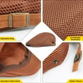 thumbnail image 4 of Men's Mesh Flat Cap Breathable Summer Newsboy Hat Beret Ivy Cap Irish Cabbie Gatsby Driving Hunting Hats, 4 of 7