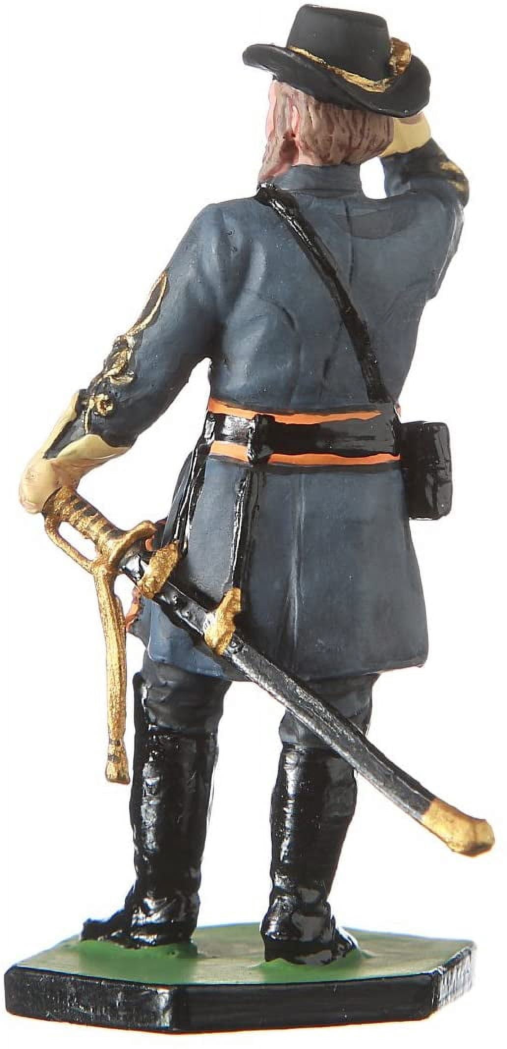 Danilasouvenirs Tin Toy Soldier Us Civil War Confederates General Longstreet Hand Painted Metal Sculpture Miniature Figurine 54Mm #Cw15