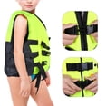 thumbnail image 3 of Chalecos salvavidas infantiles de espuma universales para remo esquí y seguridad en color verde tamaño S ANGGREK Otros, 3 of 7
