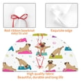 thumbnail image 6 of Kll 36" Christmas Tree Skirt Yoga Dogs Poses Xmas Tree Skirts Mat For New Year Xmas Holiday Party Indoor Outdoor Home Decoration, 6 of 9
