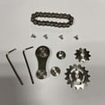 thumbnail image 5 of Chaîne de Vélo Spinner Fidget, Double Vitesse Figity Spin Doigt Acier Inoxydable, 5 of 5