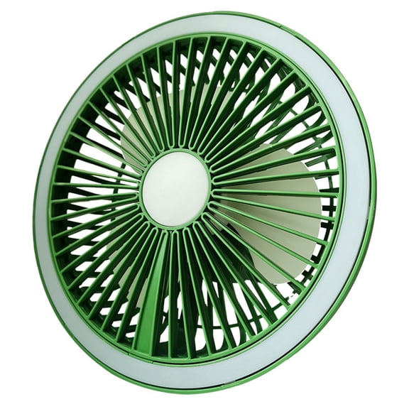 BQBQERT 1200mAh USB Rechargeable Camping Fan With LED Lantern 3 Speed Hanging Ceiling Fan For Bedroom Home Outdoor Survival