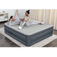 thumbnail image 6 of King Air Mattress Extra  Non-Leak Tough Guard Material 22" Raised Airbed with Built in Pump + USB Charger (80" 72"x22") Grey, 6 of 7