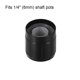 thumbnail image 3 of 3 piezas de botón de potenciómetro con eje estriado de aluminio negro, diámetro de eje de 6 mm, botón rotativo de 17 mm x 17 mm para control de volumen, 3 of 3