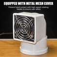 thumbnail image 4 of Inline Pipe Duct Fan Bathroom Kitchen Ventilation Toilet Electric Window Wall Exhaust Fan Toilet Wall Fan Boosters, 4 of 8