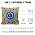 thumbnail image 5 of SHANXI Throw Pillow Covers Home Decor Contemporary Yellow Turkish Pillow Cases Decorative 24x24in, 5 of 5