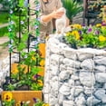 thumbnail image 7 of Urban Deco Garden Trellis for Potted Plants,Tower Obelisk Plant Support ,6 ft Tall Durable Tomato Cage Plant Stakes for Climbing Plants, Indoor & Outdoor Climbing Vines and Flowers Stands(2 pcs), 7 of 7