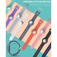 thumbnail image 2 of Pulsera infantil con silicona suave para Apple AirTag, paquete de 2, 2 of 7