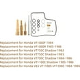 thumbnail image 2 of Labwork 4 Carburetor Rebuild Kit for Honda V65 Magna VF1100C Sabre VF1100S Carb Repair, 2 of 5