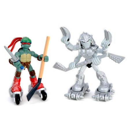 Teenage Mutant Ninja Turtles Mini Mutants Figure 2-Pack, Raph and Shredder
