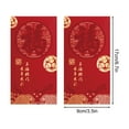 Lilgiuy 10Pcs Chinese Red Envelopes 2025 Large New Year Snake Chinese