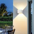 thumbnail image 4 of Nordic wall lamp corridor balcony bedside LED indoor side wall lamp home decoration bedside bedroom wall lamp, 4 of 4