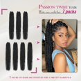 thumbnail image 2 of Passion Twist Hair Dansama Water Wave, 22 pulgadas, 7 paquetes, 2 of 6