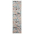 thumbnail image 3 of SAFAVIEH Shivan Brandon Distressed Abstract Area Rug, Blue/Ivory, 4' x 6', 3 of 9