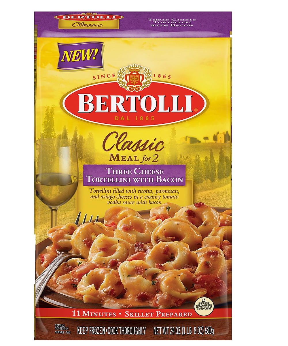 Bertolli Classic Meal for 2 Three Cheese Tortellini with Bacon, 24 oz by ConAgra Foods Inc.