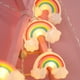 thumbnail image 3 of Toystoory ABS Rainbow String Light Reemplazo reutilizable Halloween Fiestas de Navidad Camping Lámpara colgante decorativa Ornamento Iluminación navideña 3 metros 15 luces, 3 of 6