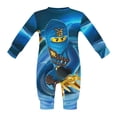 thumbnail image 5 of Ninjago Baby Onesie Romper Footless Infant Long Sleeve Jumpsuit for Boys Girls, 5 of 8