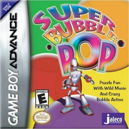 Super Bubble Pop GBA (Brand New Factory Sealed US Version) Game Boy Advance