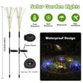 thumbnail image 4 of Solar Garden Lights, 2 X Colorful LED Solar Outdoor Lights Waterproof Solar Firework Lights with 2 Lighting Modes Twinkling and Steady-ON for Garden, Patio, Yard, Flowerbed, Parties, 4 of 6