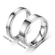 thumbnail image 5 of Qarigey Anillo de moda de plata para mujer, elegante y exquisito, cualquier ocasión, anillos para hombres, anillos de pareja, anillo de mujer Ropa, zapatos y accesorios Miscelánea hombres seis, 5 of 6
