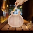 thumbnail image 5 of Wovilon Wooden Chinese Moneyholder,Solid Wood Piggy Bank, Coin Counting Bank, Unbreakable Money Bank, Coin Bank For Girls And Boys, Practical Gifts For Birthday, Baby Shower, 5 of 5
