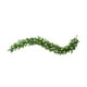 thumbnail image 2 of Guirnalda artificial Norfolk con luces LED integradas | Guirnalda de ratán verde de plástico de 1,8 m para invierno, ideal para decoración de interiores y exteriores | Decoración para repisas, p, 2 of 5