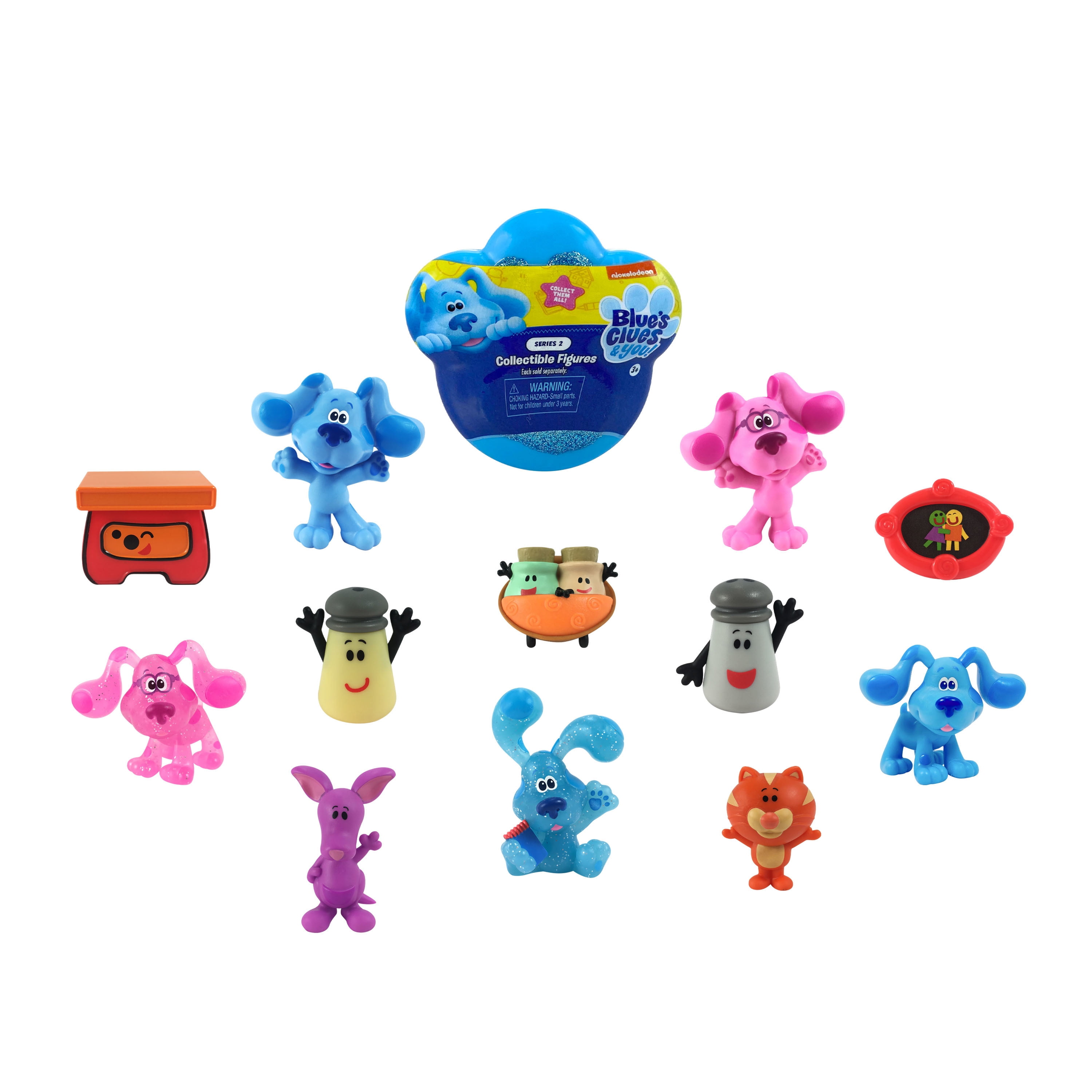 Just Play Blue's Clues & You! Collectible Figures, Series 2, Single Figure, Each Capsule Sold Separately, Kids Toys for Ages 3 up