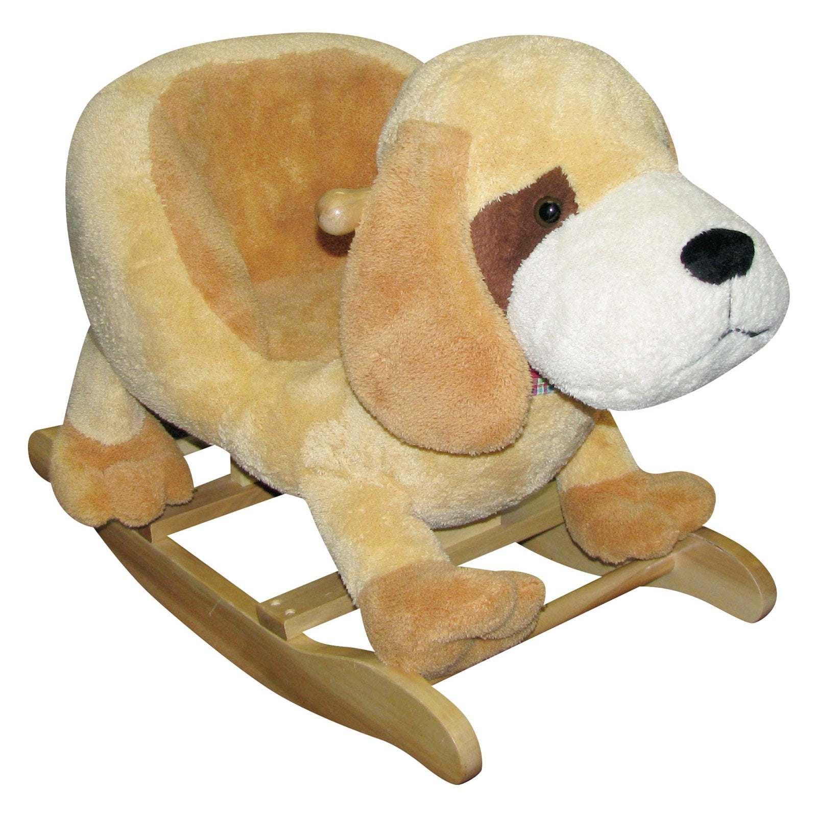 rocking dog with seat