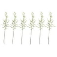 thumbnail image 2 of Nearly Natural 48" Night Willow Artificial Flower Stems, Set of 6, Green, 2 of 2