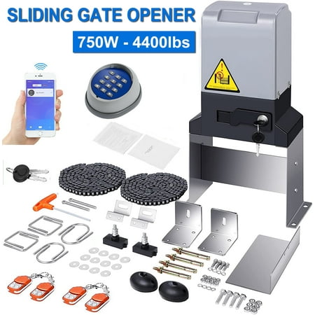 Imeshbean Easy To Install Sliding Gate Opener 100ft 4400lb