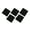 5PCS, variant on Pack Of 510 Activated Carbon Filters 13X13Cm Sponges For Air Purification Antistatic And Acid Resistant Features