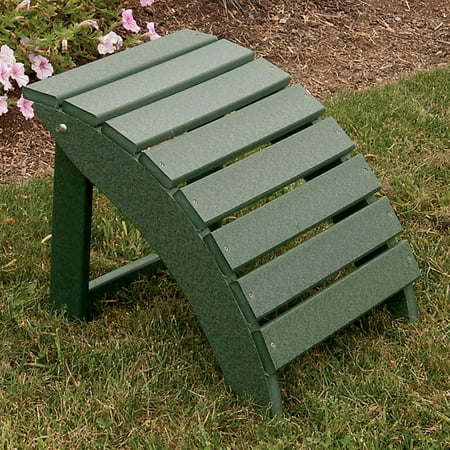 A & L Furniture Recycled Plastic Folding Ottoman