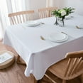 thumbnail image 5 of Fabstyles Hotel 100% Cotton Twill Weave Table Cloth, 5 of 5