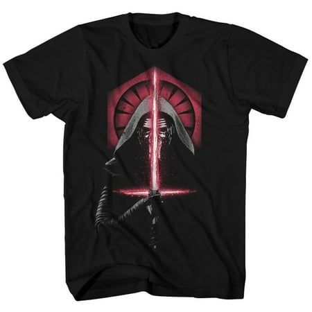 Star Wars The Force Awakens- Kylo Ren En Garde Apparel T-Shirt - Black