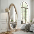 thumbnail image 4 of Melodieux 24"x 63" Free Standing Irrefular Wavy Full Length Mirror, 4 of 7