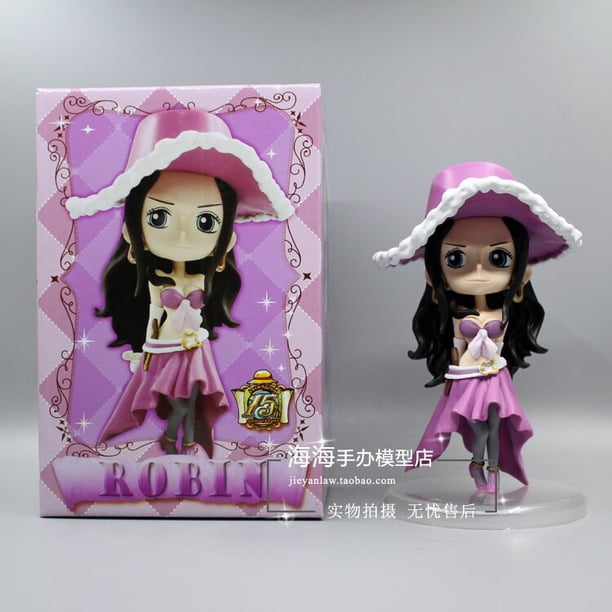 Bandai-figuras de acción de One Piece, juguetes de Luffy, Sanji, Zoro, Tony Chopper, Robin, Usopp, 15 ° aniversario, 101ª generación, versión Q 9