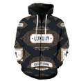 thumbnail image 1 of Sudadera con capucha y cremallera para hombre, estilo europeo y americano, estilo hip hop, ropa de calle, sudaderas divertidas para adolescentes de primavera, 1 of 6