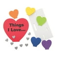 thumbnail image 2 of 3D Things I Love Heart Craft Kit, Makes 12, Craft Kits, Valentine's Day, 12 Pieces, 2 of 3