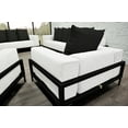 thumbnail image 2 of SLIS 4-Piece Nubis Outdoor Sectional Sofa Set, Black, 2 of 9