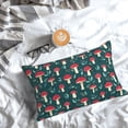 thumbnail image 3 of Salouo Amanita Mushroom Pattern Pillow Cases,1PC Pillow Covers with Envelope Closure Decorative Pillow Case for Bed Couch,Pillows Not Included-14"x20", 3 of 6