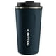 thumbnail image 1 of Taza térmica de acero inoxidable 304, segunda generación, azul, 510 ml, diseño simple, elegante taza de viaje con pantalla de temperatura, 1 of 8